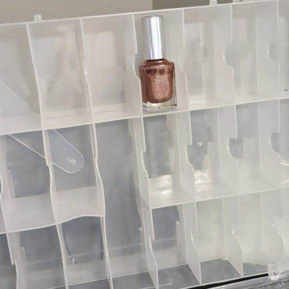 Nail Polish Tote Clear Plastic - Picture 2 of 6